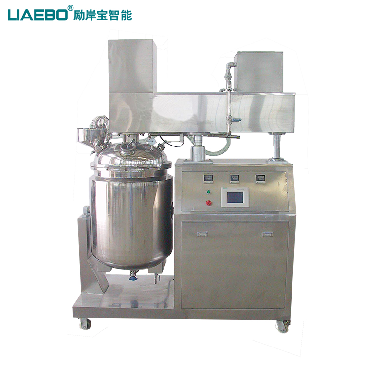 100L真空均質(zhì)乳化機(jī)組