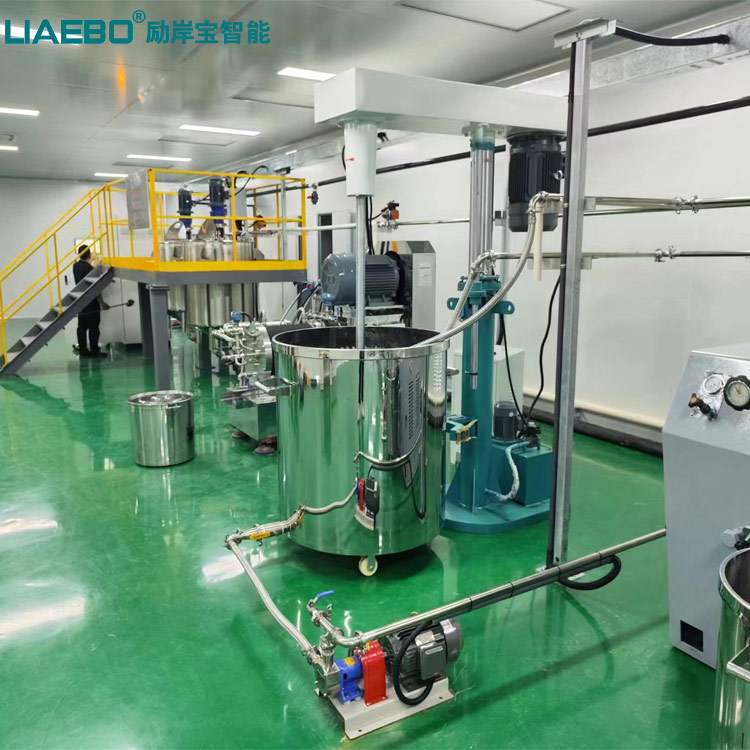 水系導(dǎo)電混合漿料生產(chǎn)線