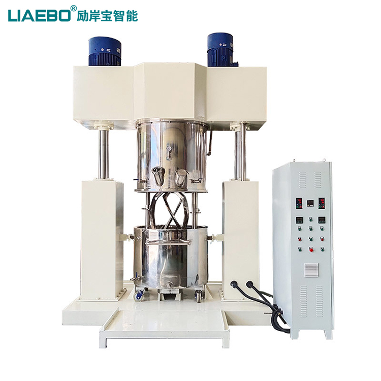 500L龍門式雙行星攪拌機(jī)及液壓翻轉(zhuǎn)出料裝置