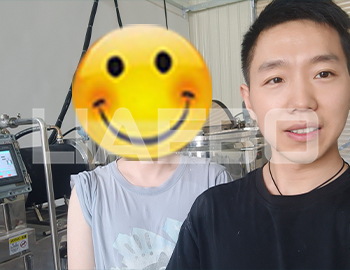 廣東某材料科技有限公司30L砂磨機(jī)調(diào)試成功