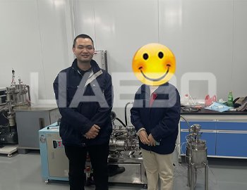 贛州某材料有限公司1L防爆砂磨機(jī)調(diào)試成功